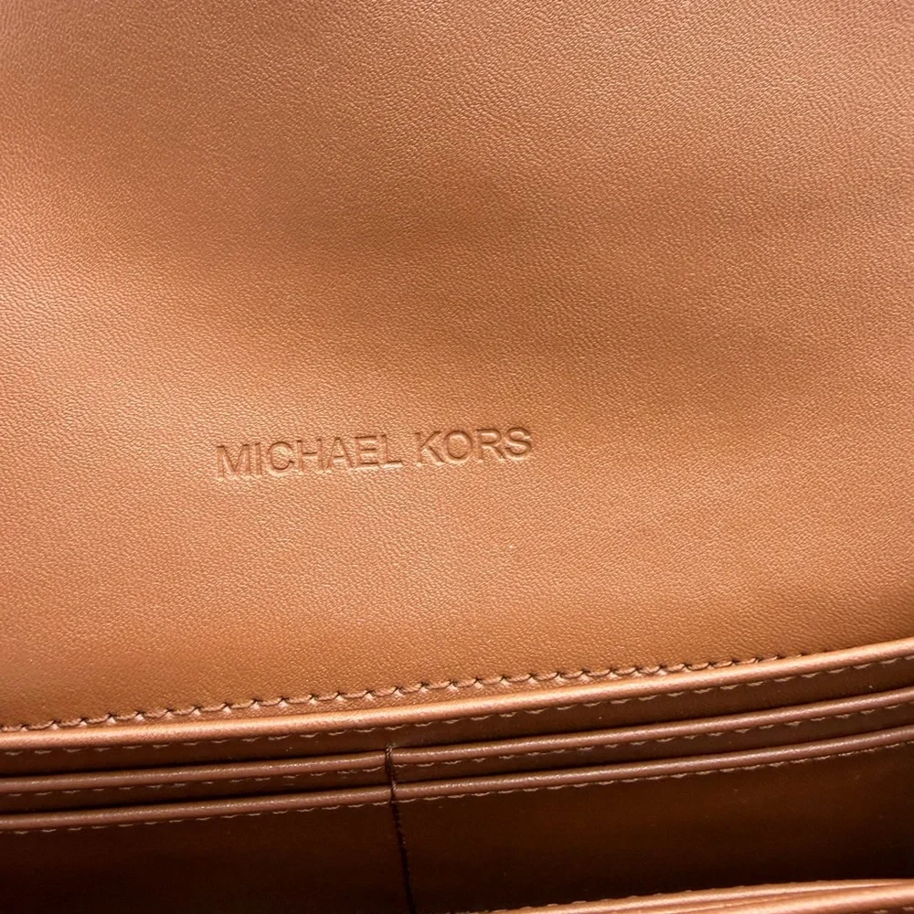 Micah Kors Hamilton Large Leather Continental Wallet